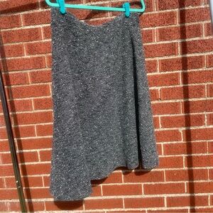 Zac and Rachel Petite Large Grey Heathered Skirt